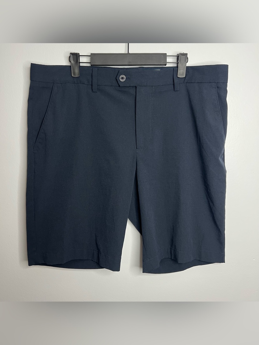 J. Lindeberg Golf Vent Shorts High Vent Mens 36 Blue Performance Stretch